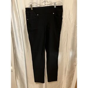 Women's black PGA Tour Golf Dry Fit Pull On Pants Mx31